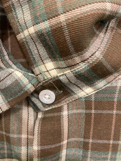 TIGHTBOOTH PRODUCTION（タイトブースプロダクション）TIGHTBOOTH PRODUCTION (タイトブースプロダクション) PLAID L/S SHIRT グリーン サイズ:Ｌの古着・服飾アイテム