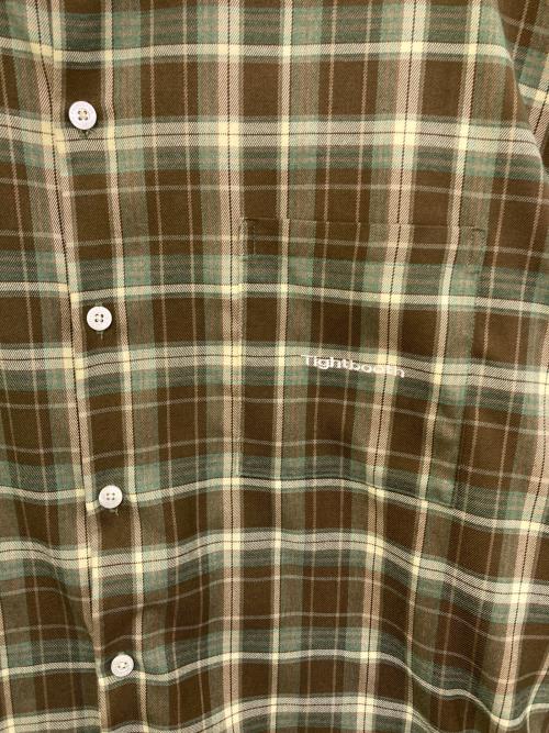 TIGHTBOOTH PRODUCTION（タイトブースプロダクション）TIGHTBOOTH PRODUCTION (タイトブースプロダクション) PLAID L/S SHIRT グリーン サイズ:Ｌの古着・服飾アイテム