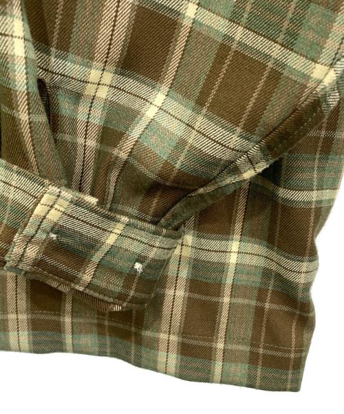 TIGHTBOOTH PRODUCTION（タイトブースプロダクション）TIGHTBOOTH PRODUCTION (タイトブースプロダクション) PLAID L/S SHIRT グリーン サイズ:Ｌの古着・服飾アイテム