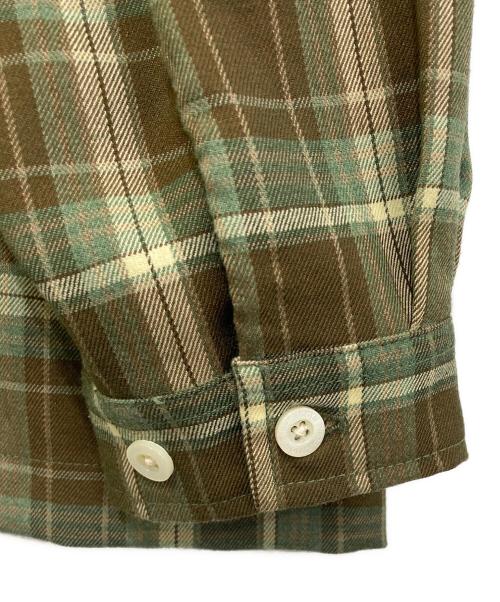 TIGHTBOOTH PRODUCTION（タイトブースプロダクション）TIGHTBOOTH PRODUCTION (タイトブースプロダクション) PLAID L/S SHIRT グリーン サイズ:Ｌの古着・服飾アイテム