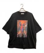 TIGHTBOOTH PRODUCTIONタイトブースプロダクション）の古着「POLICE CHECKUP S/S T-SHIRT」｜ブラック
