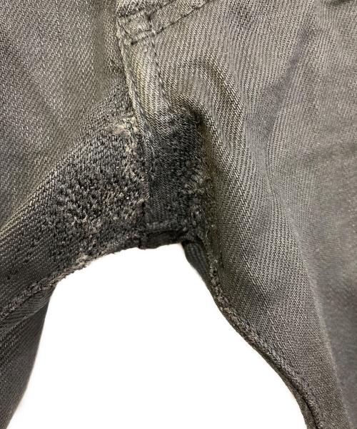 DIOR HOMME（ディオール オム）DIOR HOMME (ディオール オム) コーティングスキニーパンツ ブラック サイズ:27の古着・服飾アイテム