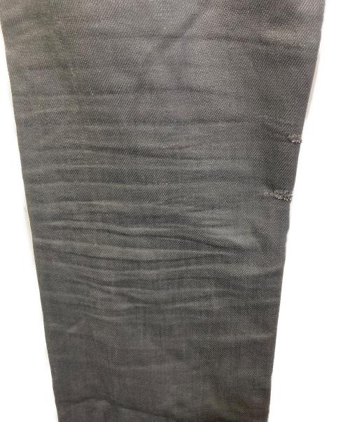 DIOR HOMME（ディオール オム）DIOR HOMME (ディオール オム) コーティングスキニーパンツ ブラック サイズ:27の古着・服飾アイテム