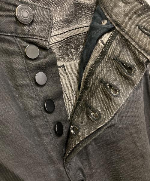 DIOR HOMME（ディオール オム）DIOR HOMME (ディオール オム) コーティングスキニーパンツ ブラック サイズ:27の古着・服飾アイテム