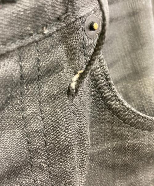 DIOR HOMME（ディオール オム）DIOR HOMME (ディオール オム) コーティングスキニーパンツ ブラック サイズ:27の古着・服飾アイテム