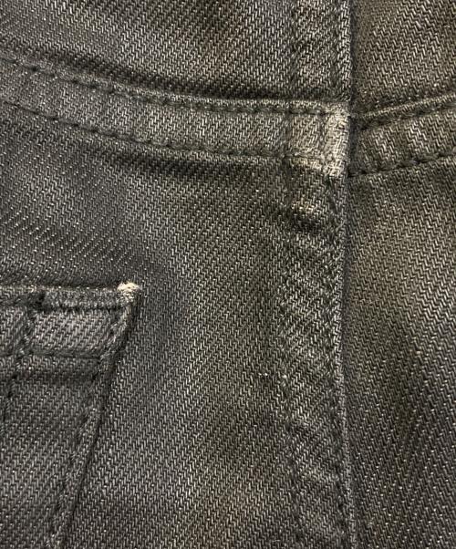 DIOR HOMME（ディオール オム）DIOR HOMME (ディオール オム) コーティングスキニーパンツ ブラック サイズ:27の古着・服飾アイテム