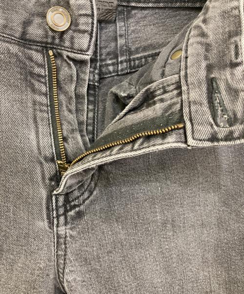 Saint Laurent Paris（サンローランパリ）Saint Laurent Paris (サンローランパリ) クラッシュスキニーデニムパンツ ブラック サイズ:27の古着・服飾アイテム