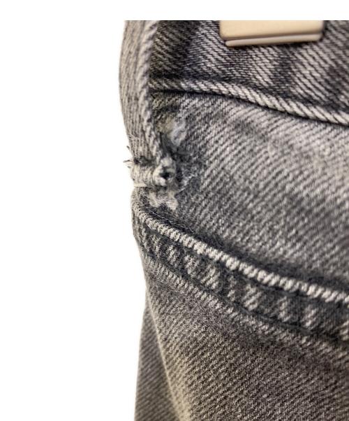 Saint Laurent Paris（サンローランパリ）Saint Laurent Paris (サンローランパリ) クラッシュスキニーデニムパンツ ブラック サイズ:27の古着・服飾アイテム