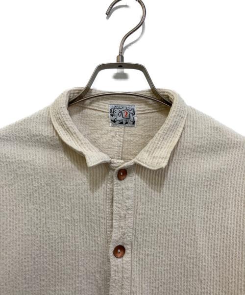 TENDER Co.（テンダー コー）TENDER Co. (テンダー コー) ジャガードカーディガン　461 アイボリー サイズ:2の古着・服飾アイテム