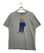 POLO RALPH LAURENポロ・ラルフローレン）の古着「プリントTシャツ」｜グレー
