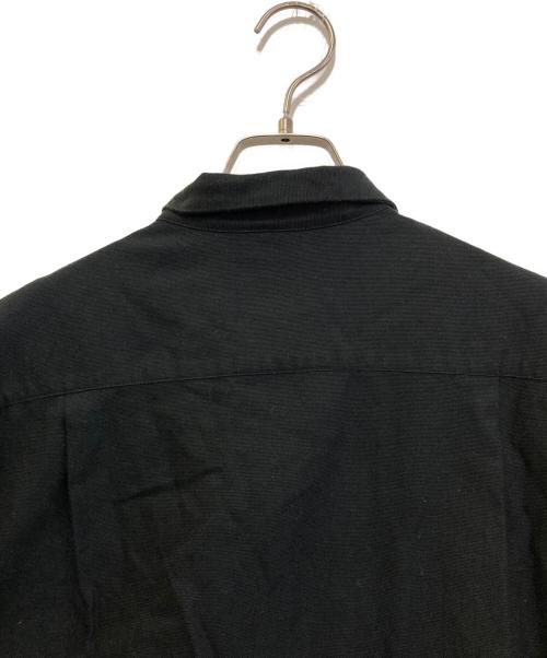 Sise（シセ）Sise (シセ) プルオーバーシャツ ブラック サイズ:不明(実寸をご参考下さい)の古着・服飾アイテム