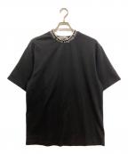Acne studiosアクネ ストゥディオズ）の古着「ロゴバインディングTシャツ」｜ブラック