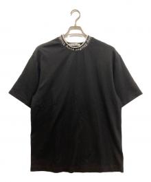 Acne studios（アクネ ストゥディオズ）の古着「ロゴバインディングTシャツ」｜ブラック