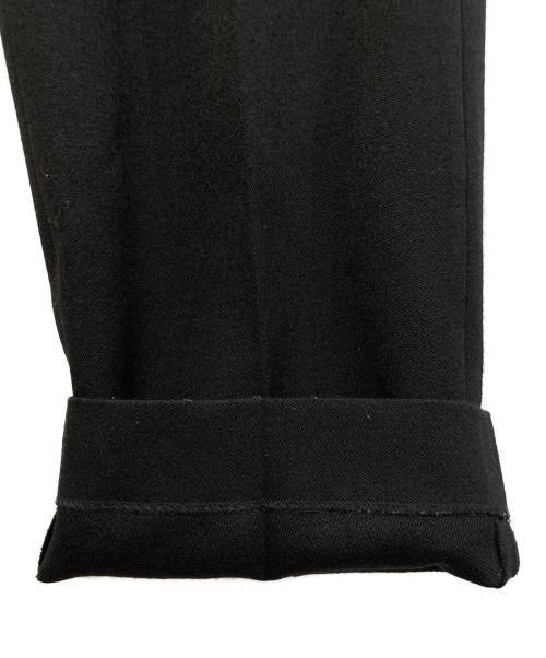 MARKWARE（マーカウェア）MARKWARE (マーカウェア) PLEATED WIDE TROUSERS ORGANIC WOOL TAXEED CLOTH　A22C-11PT02C ブラック サイズ:3の古着・服飾アイテム