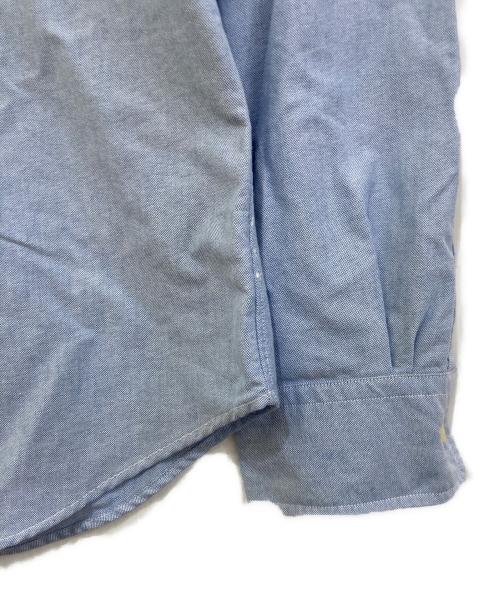 RALPH LAUREN（ラルフローレン）RALPH LAUREN (ラルフローレン) CUSTOM FIT オックスフォードBDシャツ ブルー サイズ:L 未使用品の古着・服飾アイテム