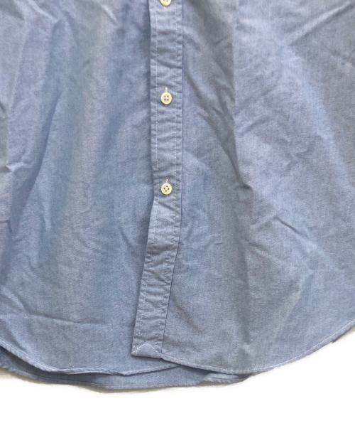 RALPH LAUREN（ラルフローレン）RALPH LAUREN (ラルフローレン) CUSTOM FIT オックスフォードBDシャツ ブルー サイズ:L 未使用品の古着・服飾アイテム