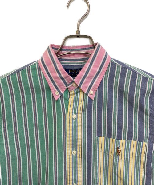 POLO RALPH LAUREN（ポロ・ラルフローレン）POLO RALPH LAUREN (ポロ・ラルフローレン) CLASSIC FIT クレイジーパターンBDシャツ マルチカラー サイズ:S 未使用品の古着・服飾アイテム