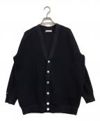 MADISON BLUEマディソンブルー）の古着「BIG KNIT V CD MESH　MB241-8015」｜ブラック