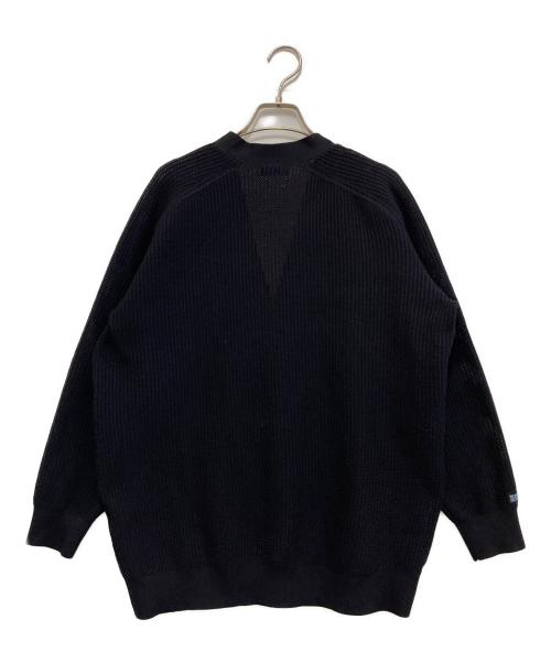 MADISON BLUE（マディソンブルー）MADISON BLUE (マディソンブルー) BIG KNIT V CD MESH　MB241-8015 ブラック サイズ:00の古着・服飾アイテム