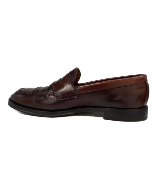 Alden（オールデン）Alden (オールデン) UNITED ARROWS (ユナイテッドアローズ) 別注 コードバン コインローファー　9616 ブラウン サイズ:6 1/2　B/Dの古着・服飾アイテム
