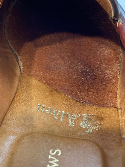 Alden（オールデン）Alden (オールデン) UNITED ARROWS (ユナイテッドアローズ) 別注 コードバン コインローファー　9616 ブラウン サイズ:6 1/2　B/Dの古着・服飾アイテム
