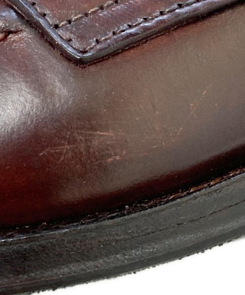 Alden（オールデン）Alden (オールデン) UNITED ARROWS (ユナイテッドアローズ) 別注 コードバン コインローファー　9616 ブラウン サイズ:6 1/2　B/Dの古着・服飾アイテム