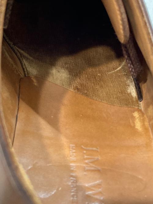 J.M.WESTON（ジェイエムウエストン）J.M.WESTON (ジェイエムウエストン) 641 GOLF OXFORD Uチップシューズ 31-302-641-21 ブラウン サイズ:6/Dの古着・服飾アイテム