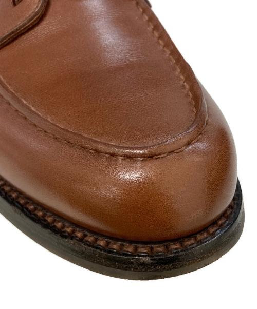 J.M.WESTON（ジェイエムウエストン）J.M.WESTON (ジェイエムウエストン) 641 GOLF OXFORD Uチップシューズ 31-302-641-21 ブラウン サイズ:6/Dの古着・服飾アイテム
