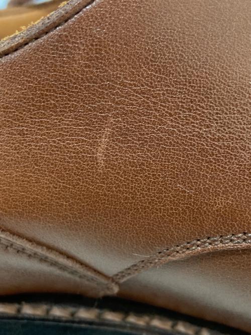 J.M.WESTON（ジェイエムウエストン）J.M.WESTON (ジェイエムウエストン) 641 GOLF OXFORD Uチップシューズ 31-302-641-21 ブラウン サイズ:6/Dの古着・服飾アイテム