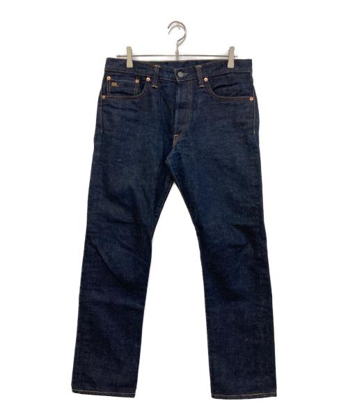 RRL（ダブルアールエル）RRL (ダブルアールエル) リジットセルビッチデニムパンツ インディゴ サイズ:32の古着・服飾アイテム