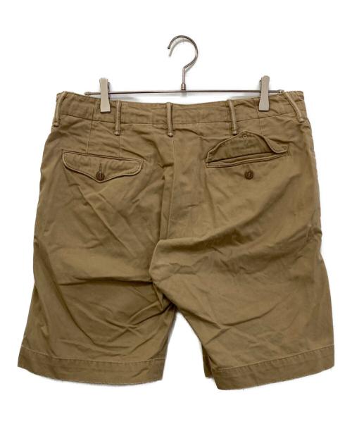 RRL（ダブルアールエル）RRL (ダブルアールエル) オフィサーズチノショーツ ベージュ サイズ:W32の古着・服飾アイテム