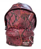 EASTPAK×KOCHEイーストパック×コシェ）の古着「Orbit Snake Backpack」｜パープル