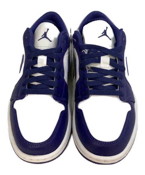 NIKE（ナイキ）NIKE (ナイキ) JORDAN BRAND AIR JORDAN 1 LOW SKY J PURPLE/SKY J LT PURPLE-WHITE　553558-515 パープル サイズ:26 未使用品の古着・服飾アイテム