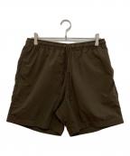 ENNOYエンノイ）の古着「Nylon Short Pant　SS22BRENPT02LV」｜ブラウン