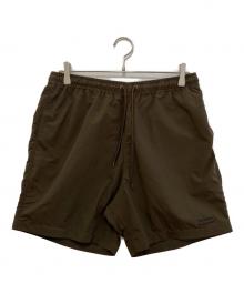 ENNOY（エンノイ）の古着「Nylon Short Pant　SS22BRENPT02LV」｜ブラウン