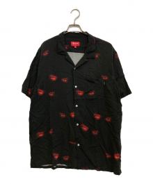 SUPREME（シュプリーム）の古着「Eyes Rayon S/S Shirt」｜ブラック