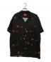 SUPREME（シュプリーム）の古着「Eyes Rayon S/S Shirt」｜ブラック