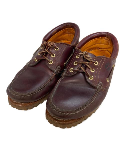 Timberland（ティンバーランド）Timberland (ティンバーランド) 3 eye classic/デッキシューズ ブラウン サイズ:９Wの古着・服飾アイテム