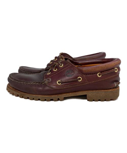 Timberland（ティンバーランド）Timberland (ティンバーランド) 3 eye classic/デッキシューズ ブラウン サイズ:９Wの古着・服飾アイテム