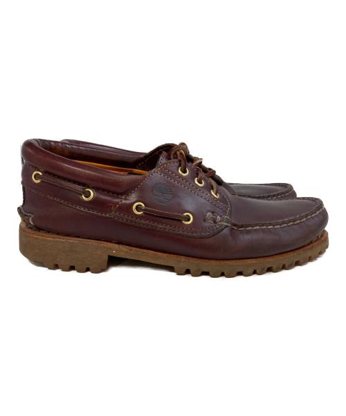 Timberland（ティンバーランド）Timberland (ティンバーランド) 3 eye classic/デッキシューズ ブラウン サイズ:９Wの古着・服飾アイテム