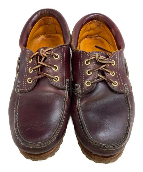 Timberland（ティンバーランド）Timberland (ティンバーランド) 3 eye classic/デッキシューズ ブラウン サイズ:９Wの古着・服飾アイテム