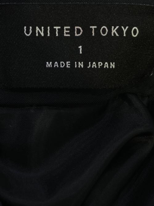 UNITED TOKYO（ユナイテッドトーキョー）UNITED TOKYO (ユナイテッドトーキョー) アシンメトリーポケットカーゴスカート ネイビー サイズ:1の古着・服飾アイテム