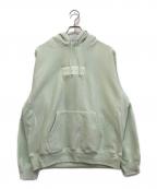 SUPREMEシュプリーム）の古着「Logo Hooded Sweatshirt」｜グリーン