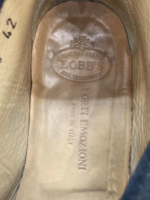 LOBB’S（ロブス）LOBB’S (ロブス) ホースビットチャッカーブーツ　8399 ブラック サイズ:42の古着・服飾アイテム
