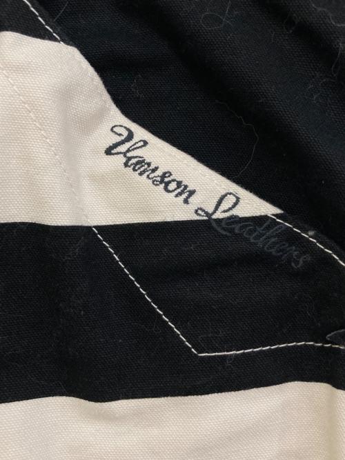 VANSON（バンソン）VANSON (バンソン) LOT 404 囚人 プリズナー ダック キャンパス ワークパンツ ブラック サイズ:36の古着・服飾アイテム