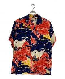 Sun Surf（サンサーフ）の古着「アロハシャツ SS32945」｜ネイビー