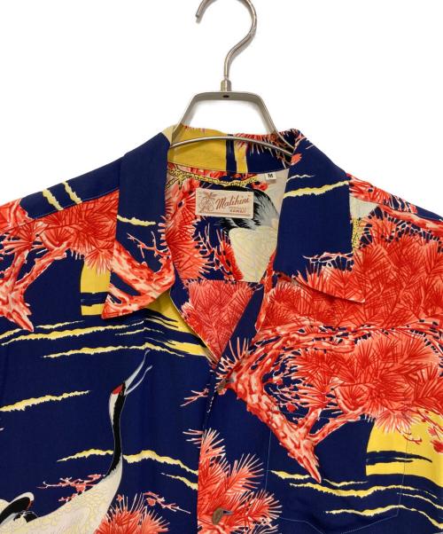 Sun Surf（サンサーフ）Sun Surf (サンサーフ) アロハシャツ SS32945 ネイビー サイズ:Mの古着・服飾アイテム