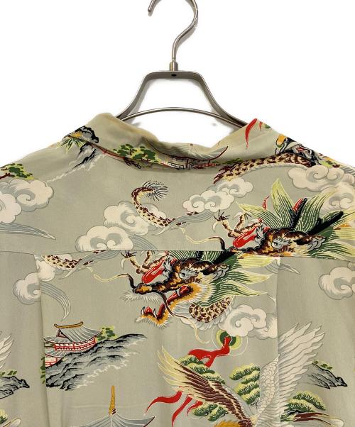 Sun Surf（サンサーフ）Sun Surf (サンサーフ) アロハシャツ　SS30487 グリーン サイズ:Mの古着・服飾アイテム