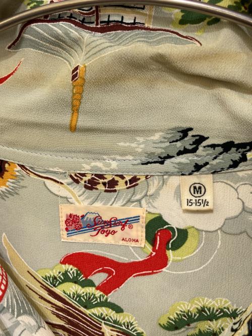 Sun Surf（サンサーフ）Sun Surf (サンサーフ) アロハシャツ　SS30487 グリーン サイズ:Mの古着・服飾アイテム