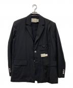 FenG CHen WANGフェンチェンワン）の古着「Oversized Single-Breasted Blazer Jacket」｜ブラック